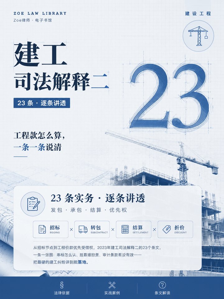 建工司法解释二 · 23条实务